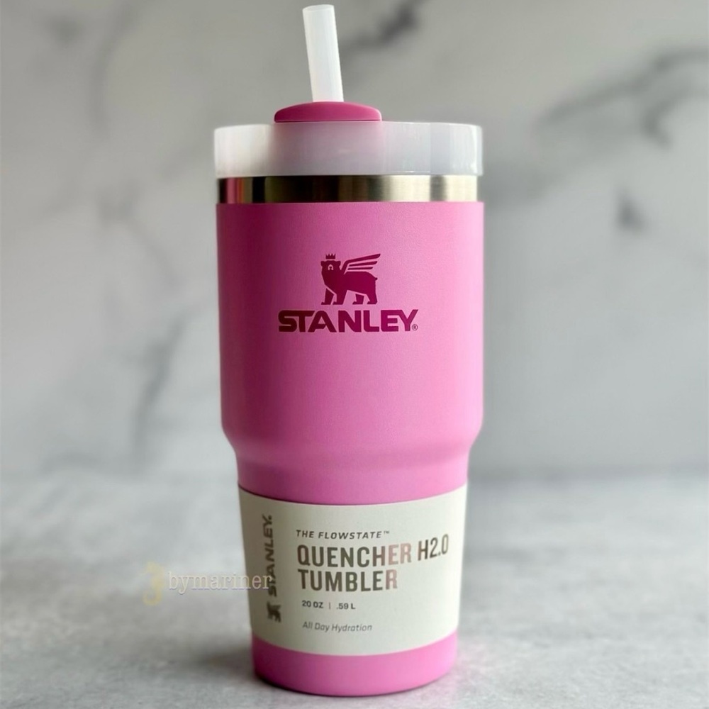 Stanley Peony Quencher H2.0 Flowstate Tumble 20 oz